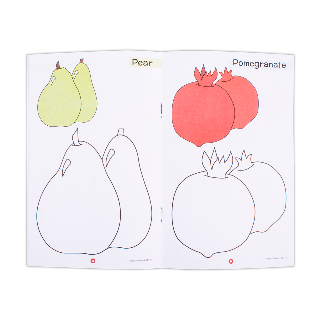 Copy To Colour Fruits 1Book