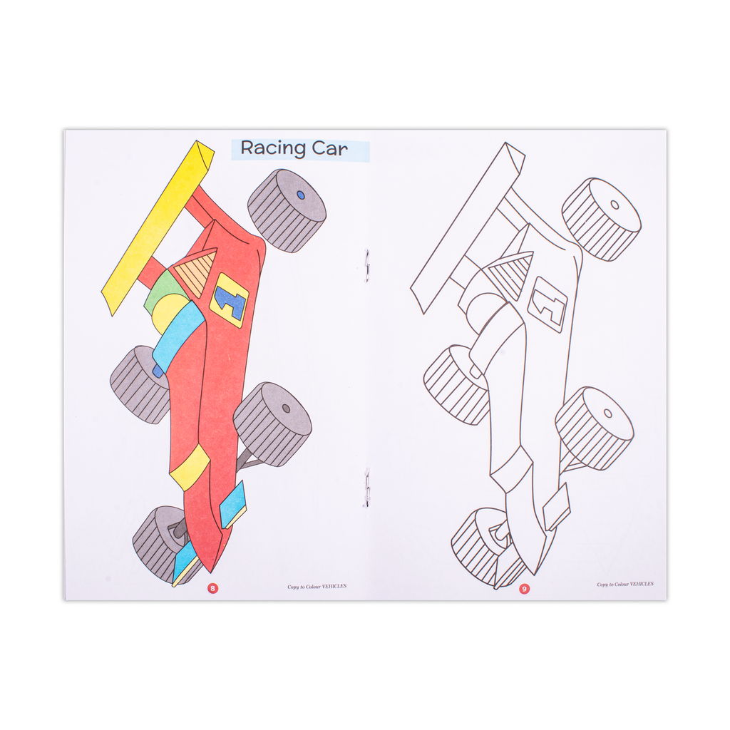 Copy To Colour Vehicles 1Book