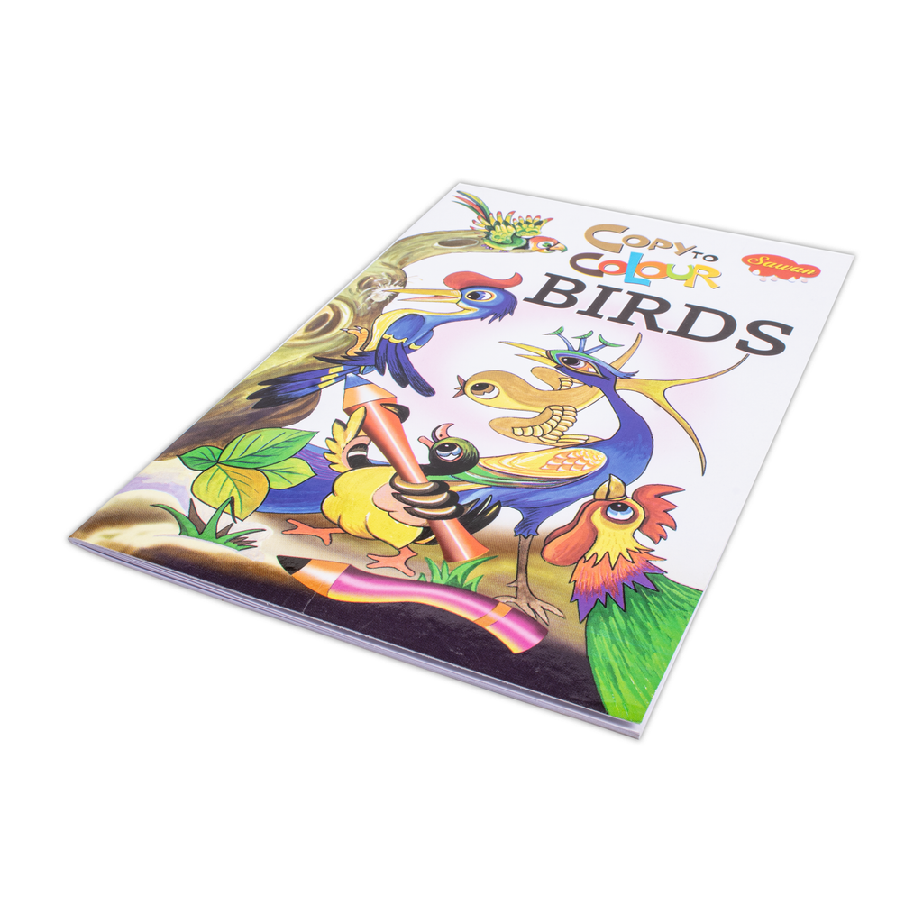 Copy To Colour Birds 1Book