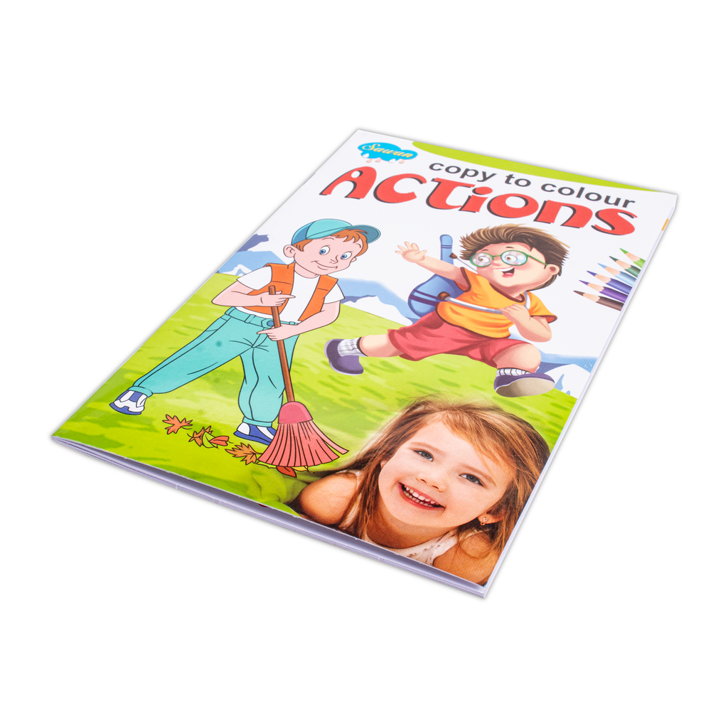 Copy To Colour Actions 1Book
