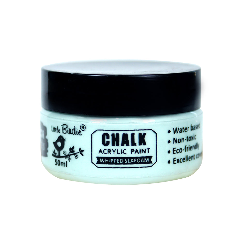 Home Decor Chalk Paint Whipped Seafoam 50ml Bottle