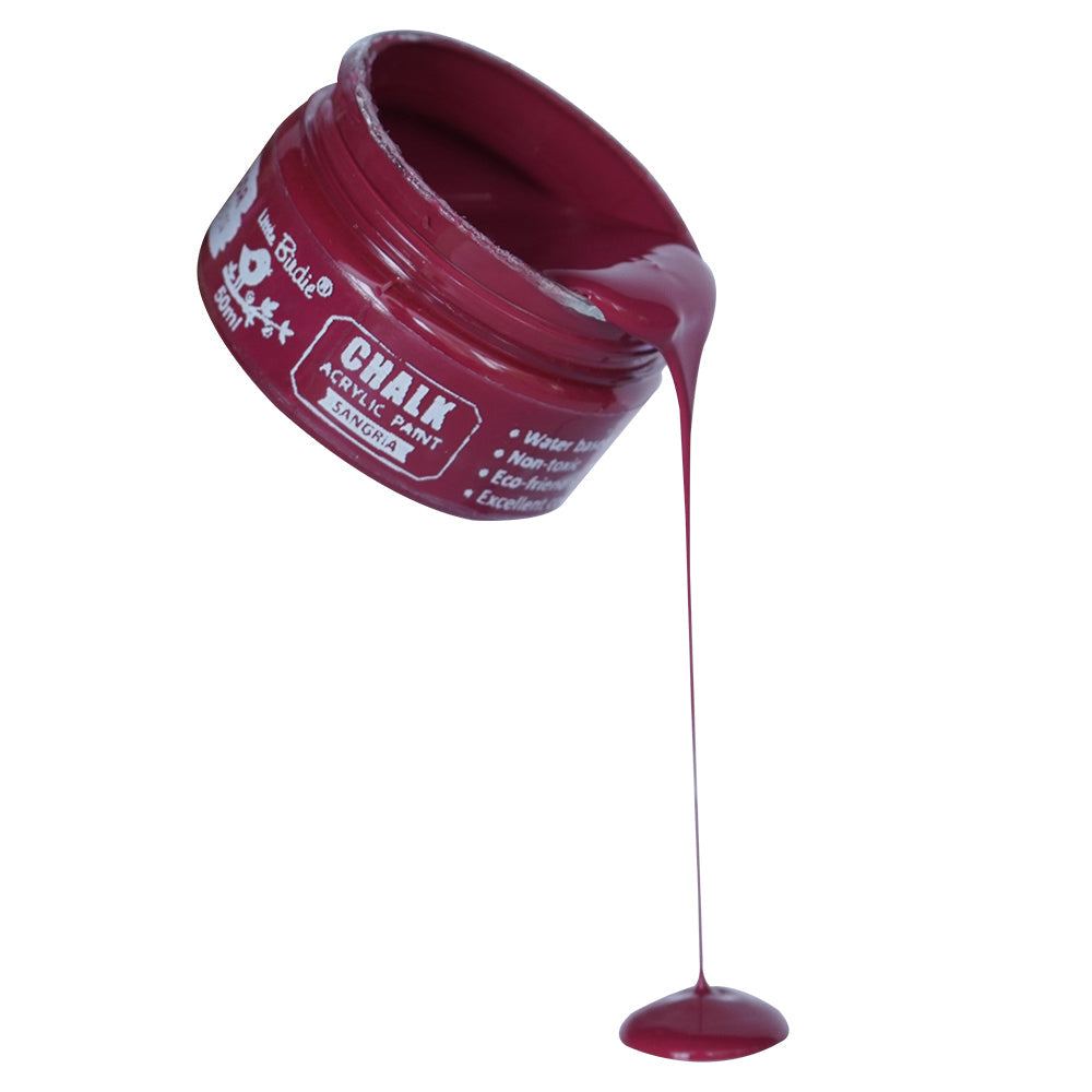Home Decor Chalk Paint Sangria 50ml Bottle