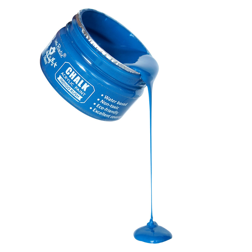 Home Decor Chalk Paint Indigo Rush 50ml Bottle