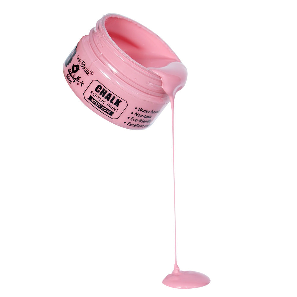 Home Decor Chalk Paint Misty Rose 50ml Bottle