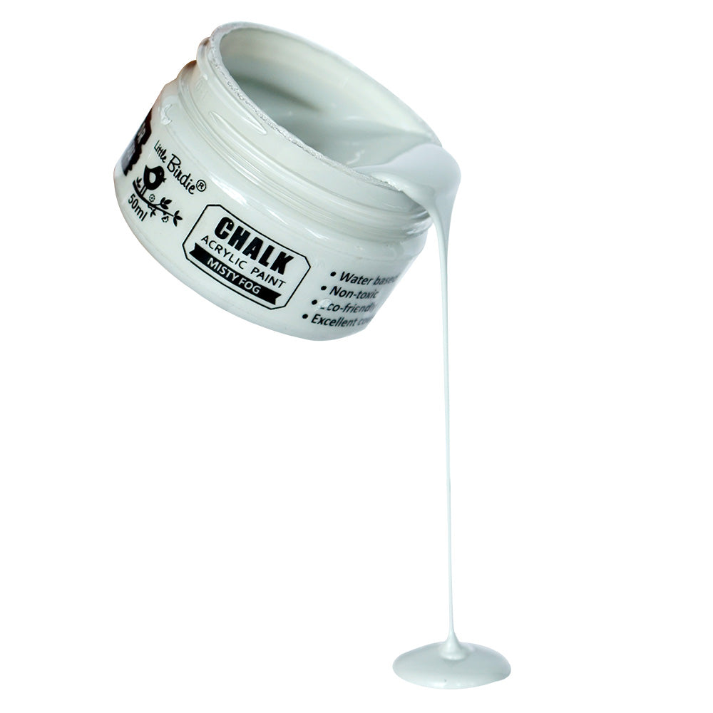 Home Decor Chalk Paint Misty Fog 50ml Bottle