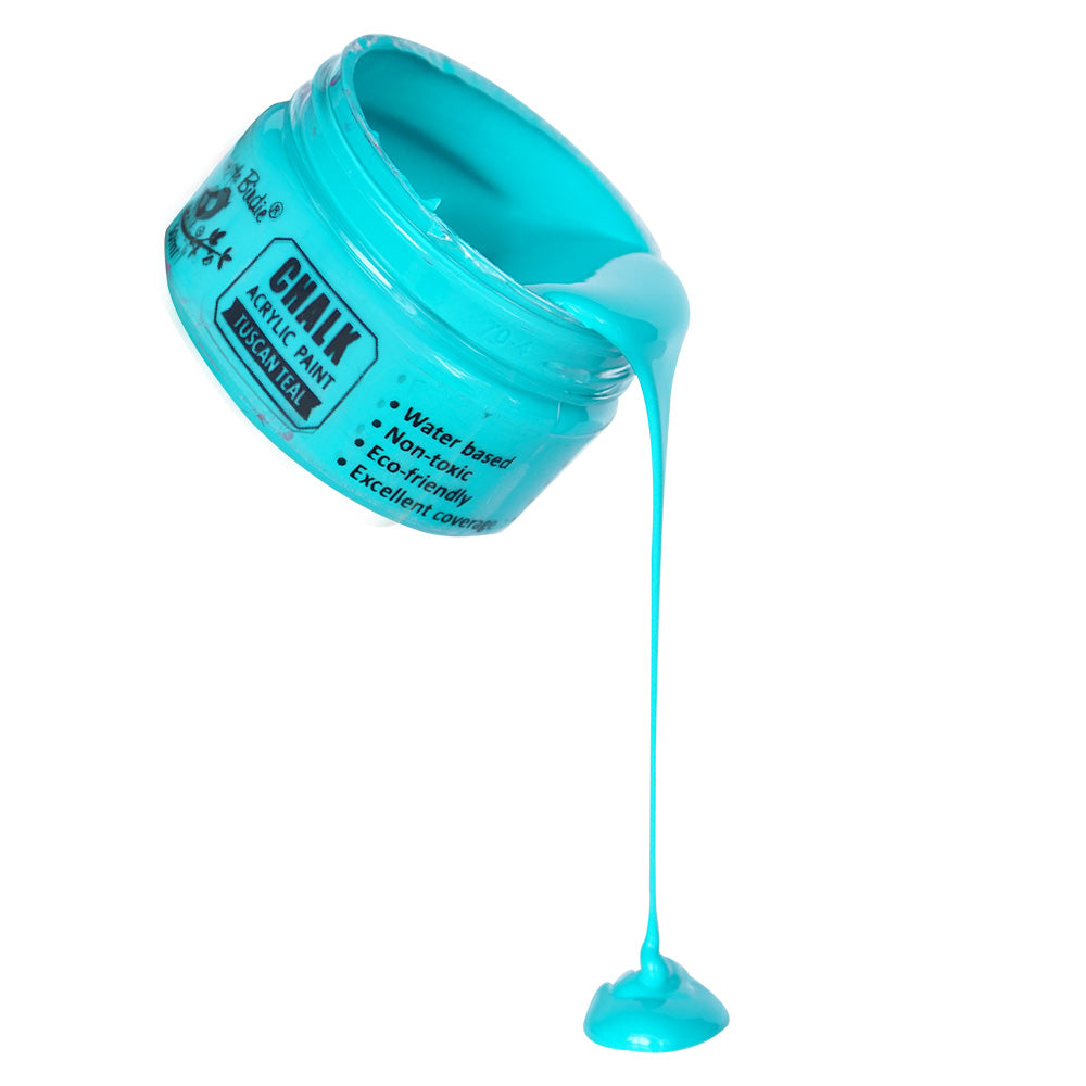 Home Decor Chalk Paint Tuscan Teal 50ml Bottle