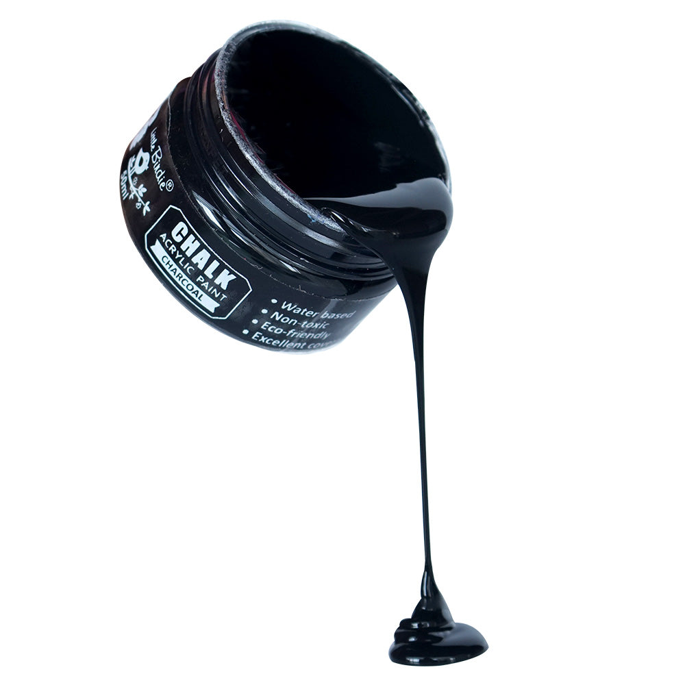 Home Decor Chalk Paint Charcoal 50ml Bottle
