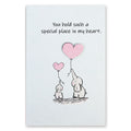 Mother's day Card And Envelop Special Place in my heart 4 x 6inch 1pc