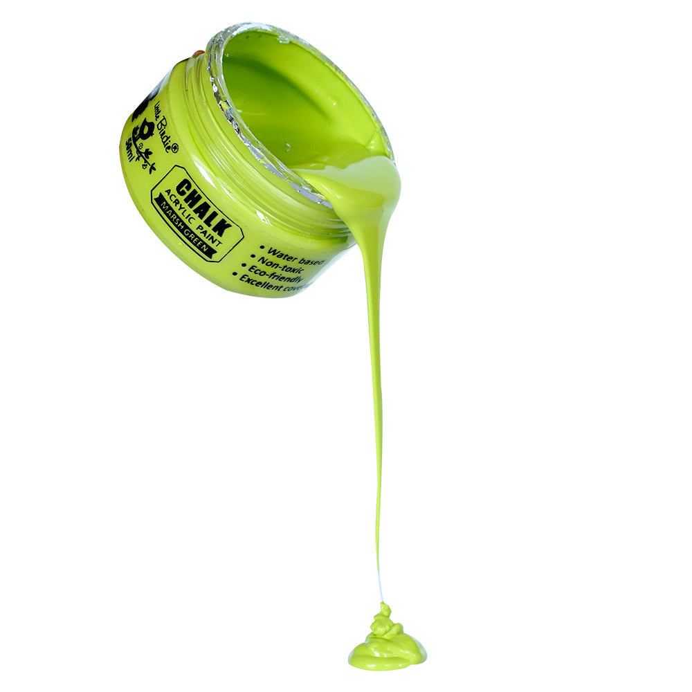 Home Decor Chalk Paint Marsh Green 50ml Bottle