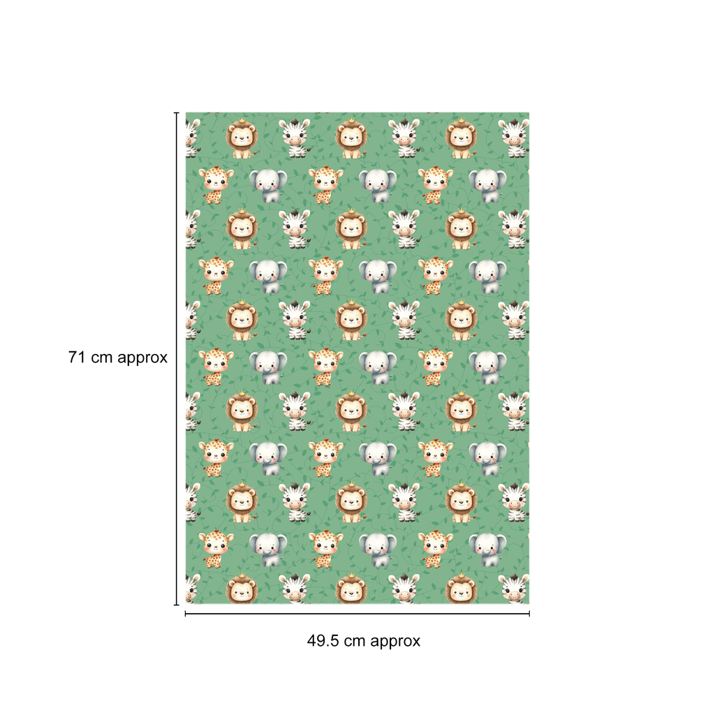 Gift Wraps Animal Buddy 27.75 X 19.29inch 1sheet