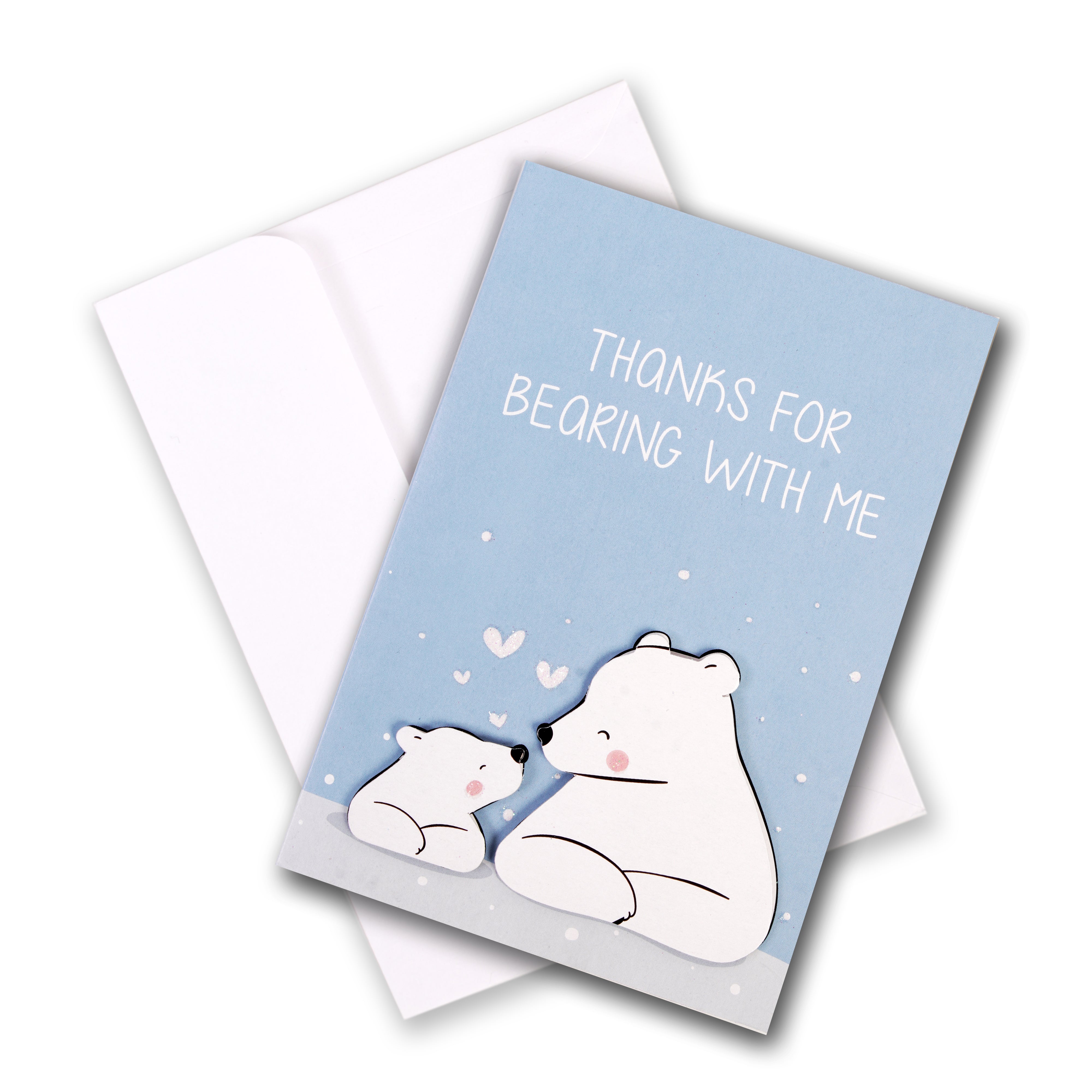 Mother's day Card And Envelop Bearing with me 4 x 6inch 1pc