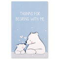 Mother's day Card And Envelop Bearing with me 4 x 6inch 1pc