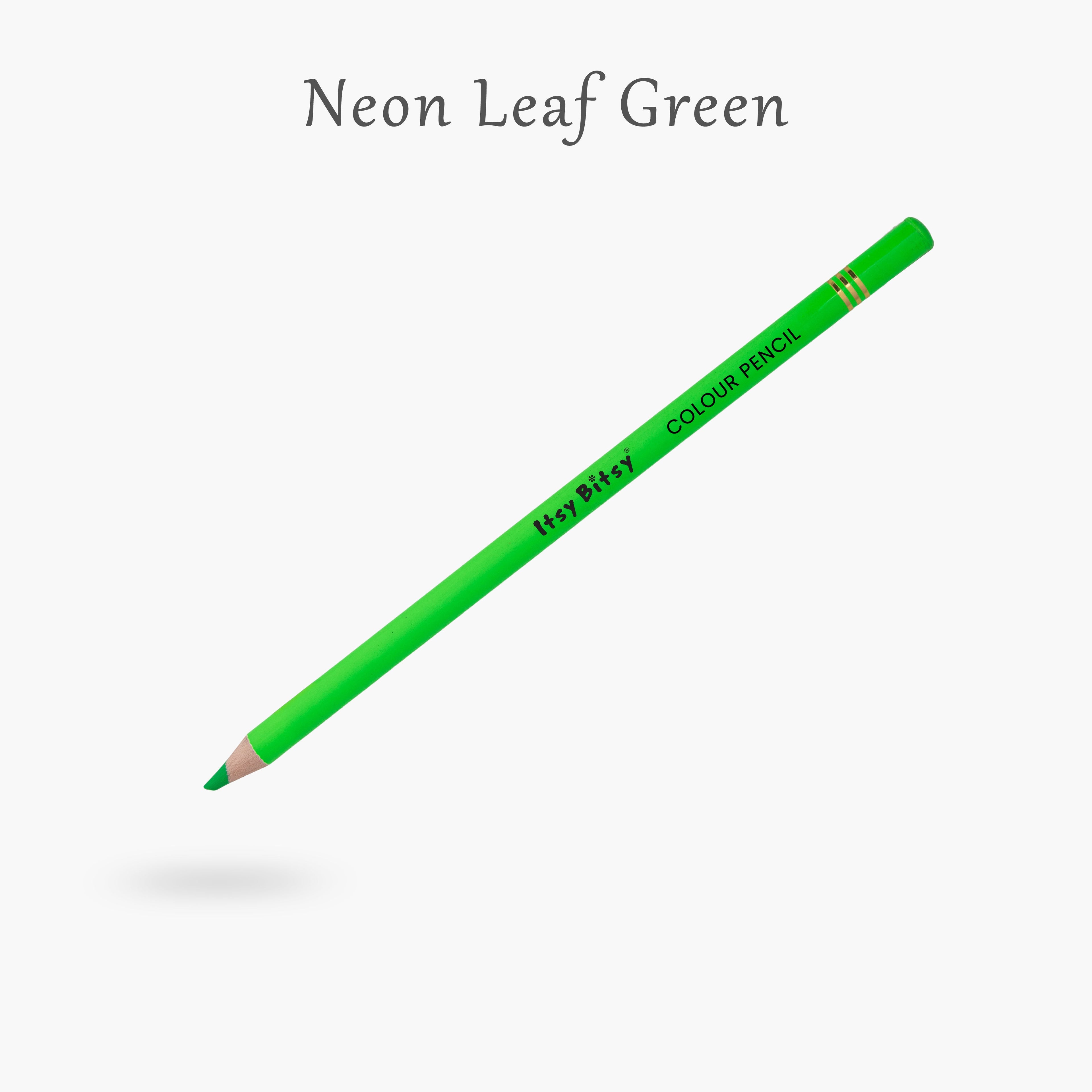Premium Artist Fluro Colour Pencil 1pc - Neon Leaf Green