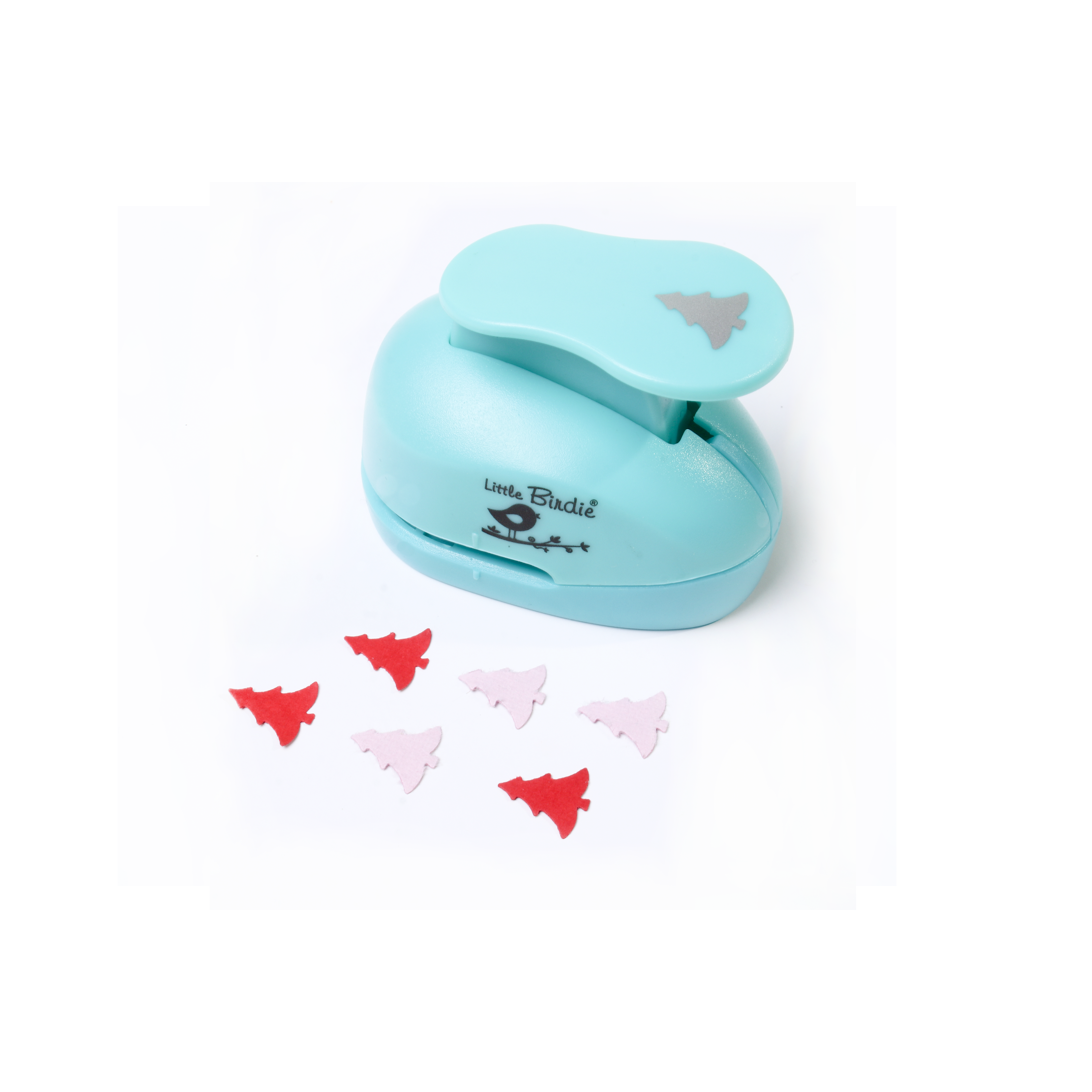 Craft Punch Cutting Size 1.5cm Christmas Tree 1pc