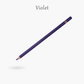 Premium Artist Colour Pencil 1pc - Violet