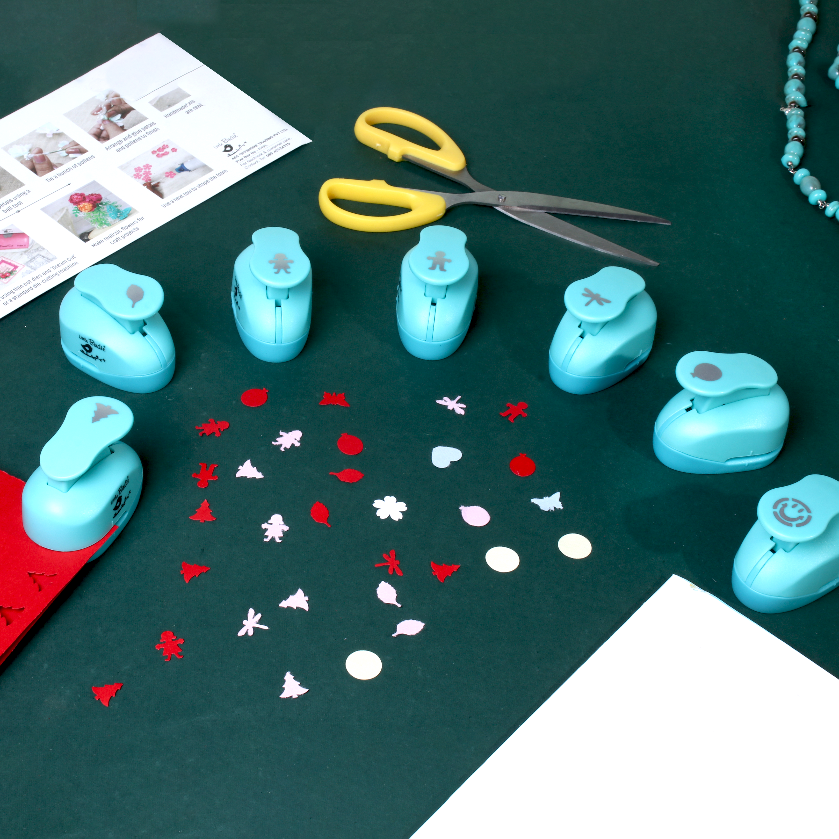 Craft Punch Cutting Size 1.5cm Smile 1pc