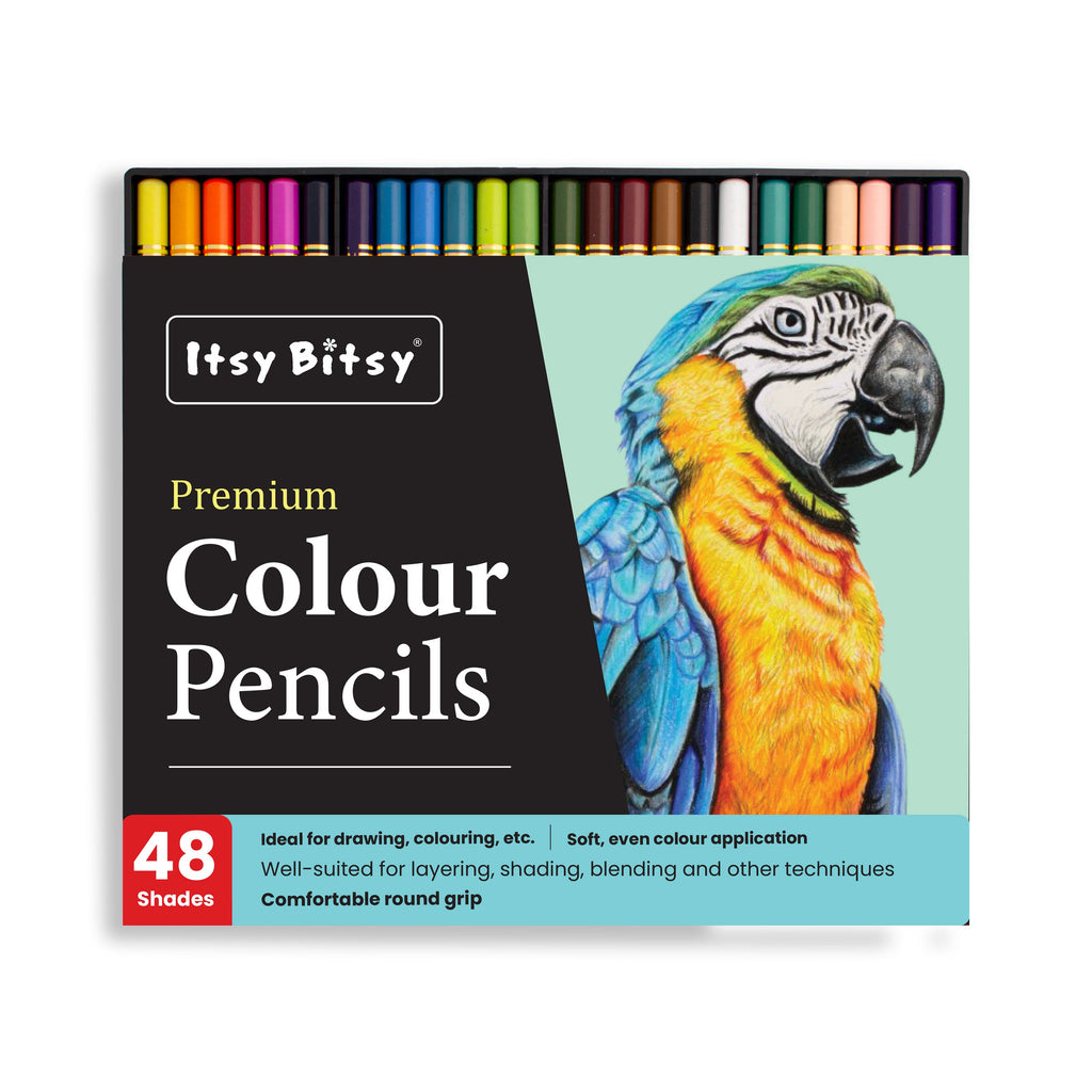 Premium Artist Colour Pencils - Pack of 48 Colours 1Box