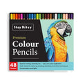 Premium Artist Colour Pencils - Pack of 48 Colours 1Box