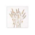 Wall Decor 3D Metallic Corn Field Approx H12 X L12 X D0.78inch