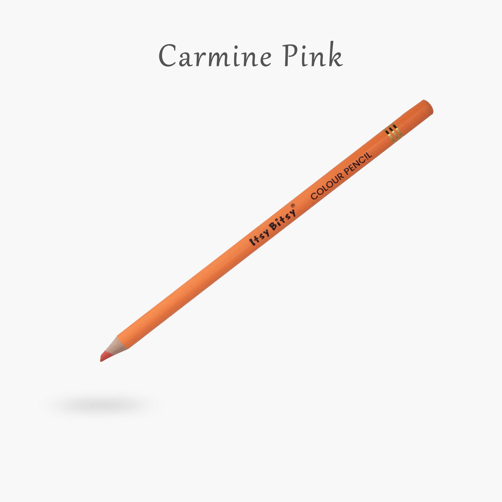 Premium Artist Colour Pencil 1pc - Carmine Pink