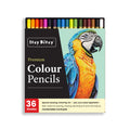 Premium Artist Colour Pencils - Pack of 36 Colours 1Box