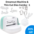 Dreamcut Machine and Thin Cut Dies Combo - 1