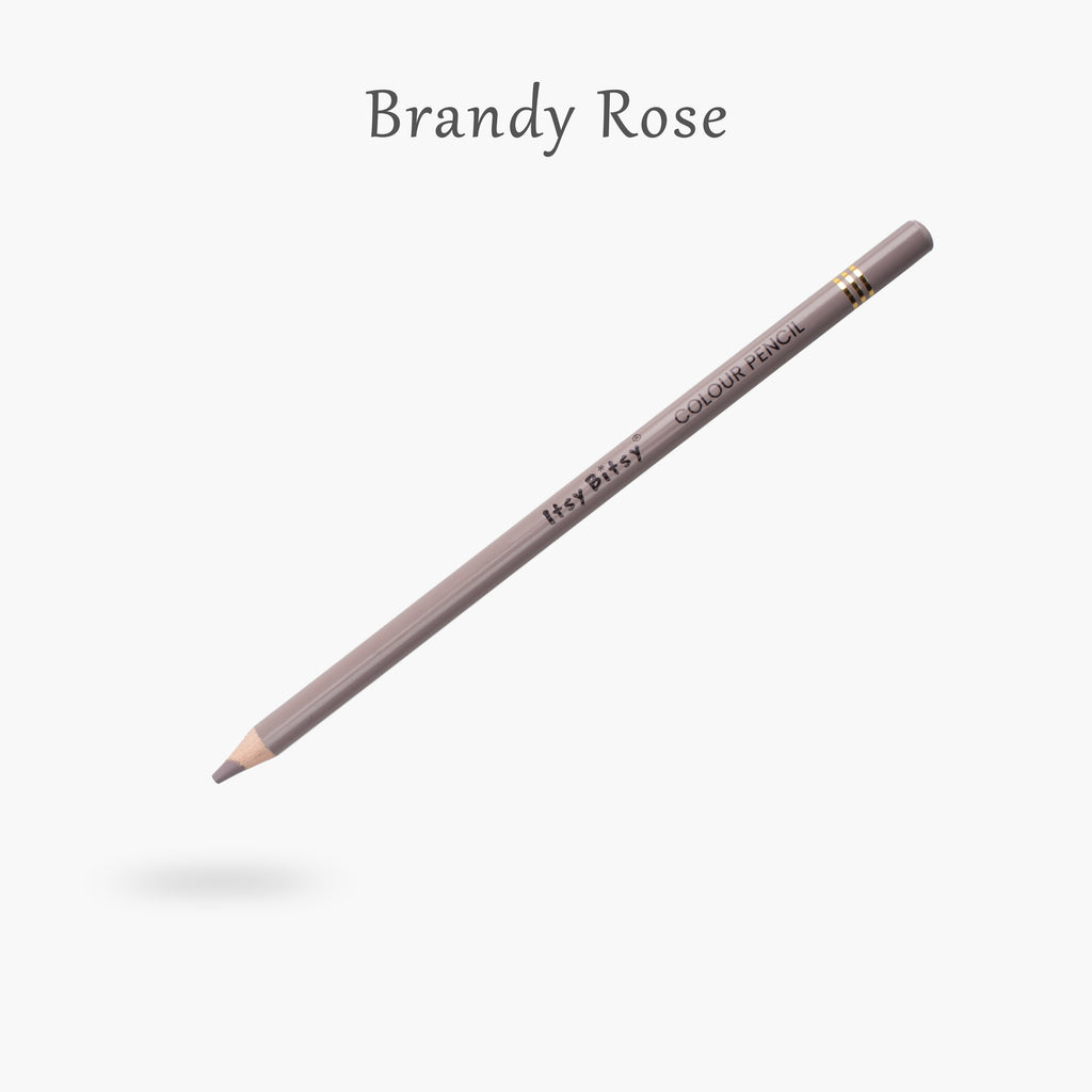 Premium Artist Colour Pencil 1pc - Brandy Rose