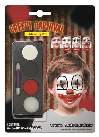 Clown Make Up Kit 1Pack Blister
