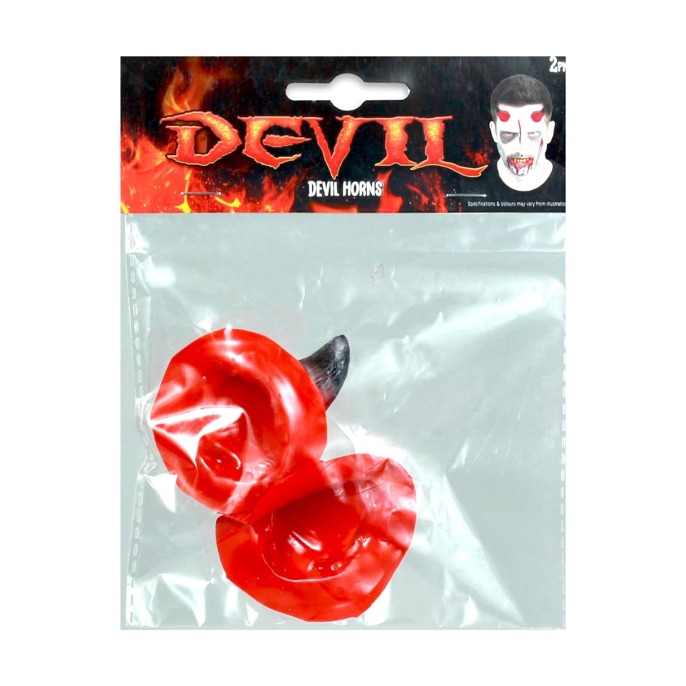 Devil Horns - Red Devil Horn 2pc