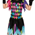 Carnival Ladies Costume - Malicious Clown 1set
