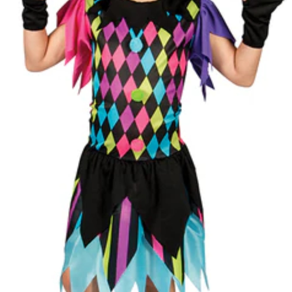 Carnival Ladies Costume - Malicious Clown 1set