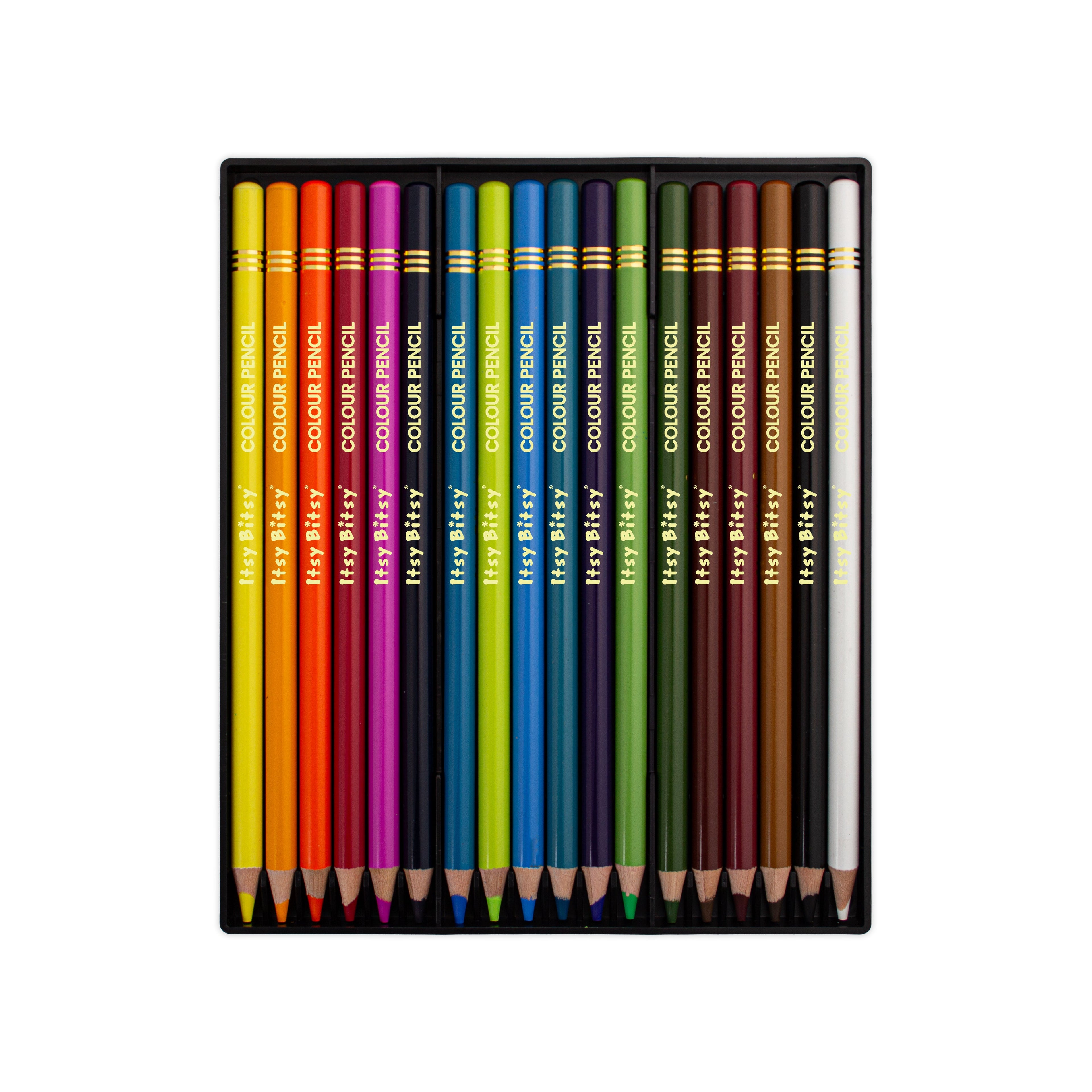 Premium Artist Colour Pencils - Pack of 18 Colours 1Box
