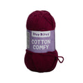 Cotton Comfy Knitting/Crochet Yarn 100% Cotton Dusty Cherry 169m 100g