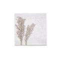 Wall Decor Handmade 3D Botanical Shimmery Field Approx H12 X L12 X D0.78inch 1pc