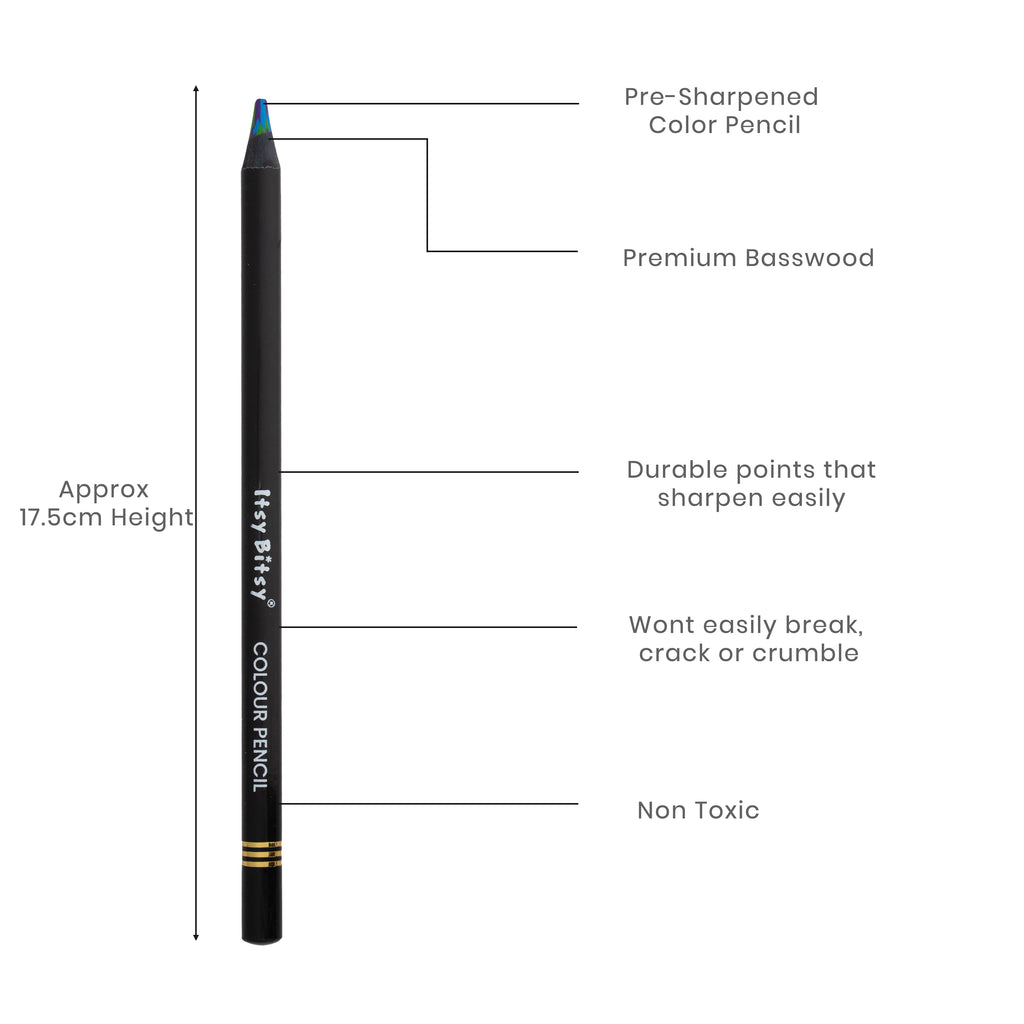 Premium Artist Rainbow Colour Pencil 1pc - Blue Orchid