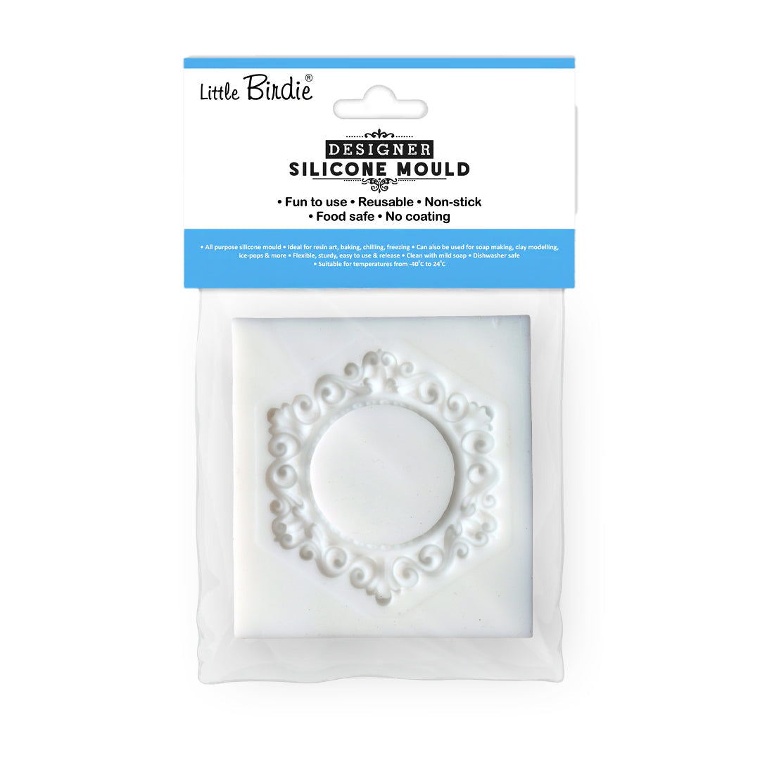 Silicone Mouldirl Rcle Frame L5.4 X W5.7Cm 1 Pc