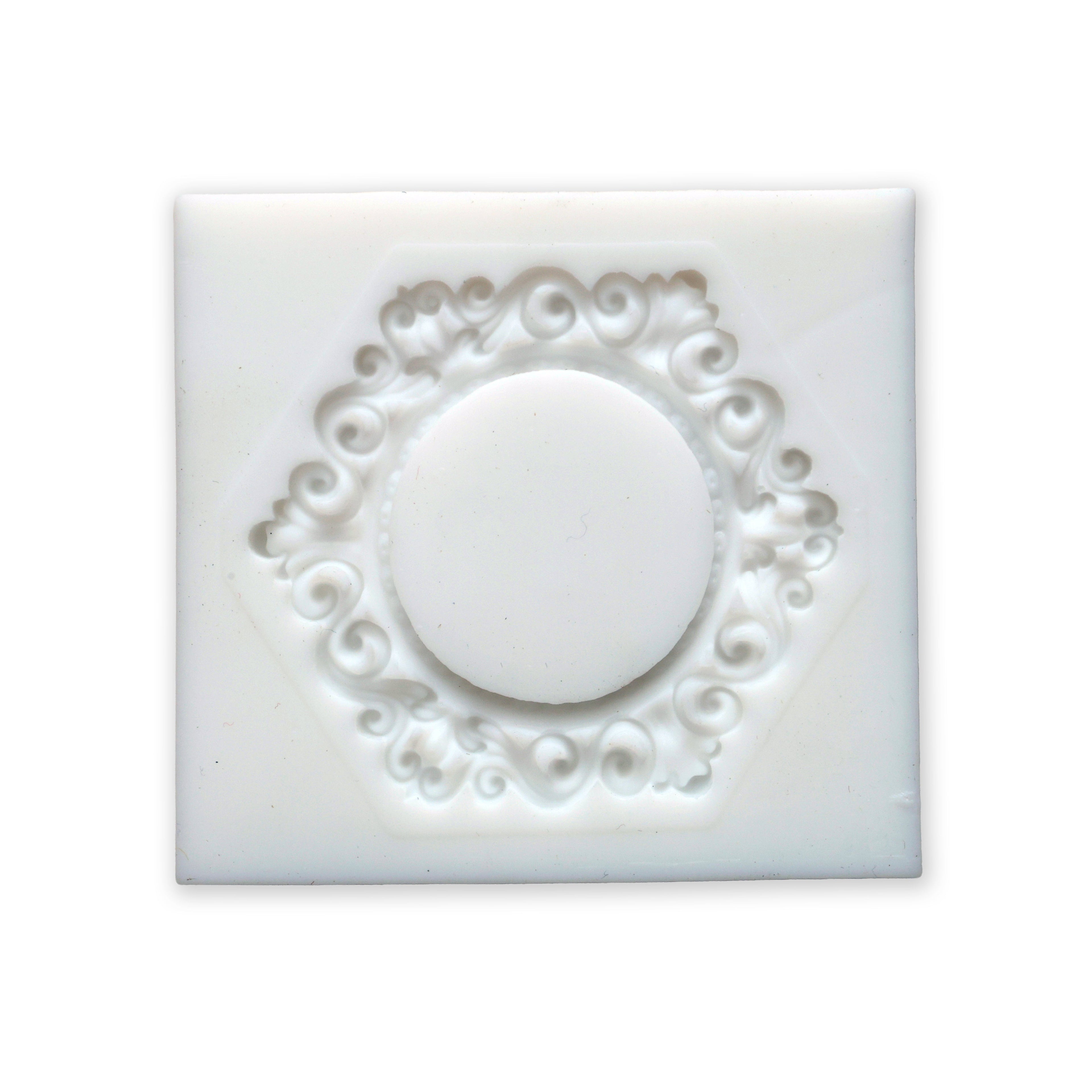 Silicone Mouldirl Rcle Frame L5.4 X W5.7Cm 1 Pc