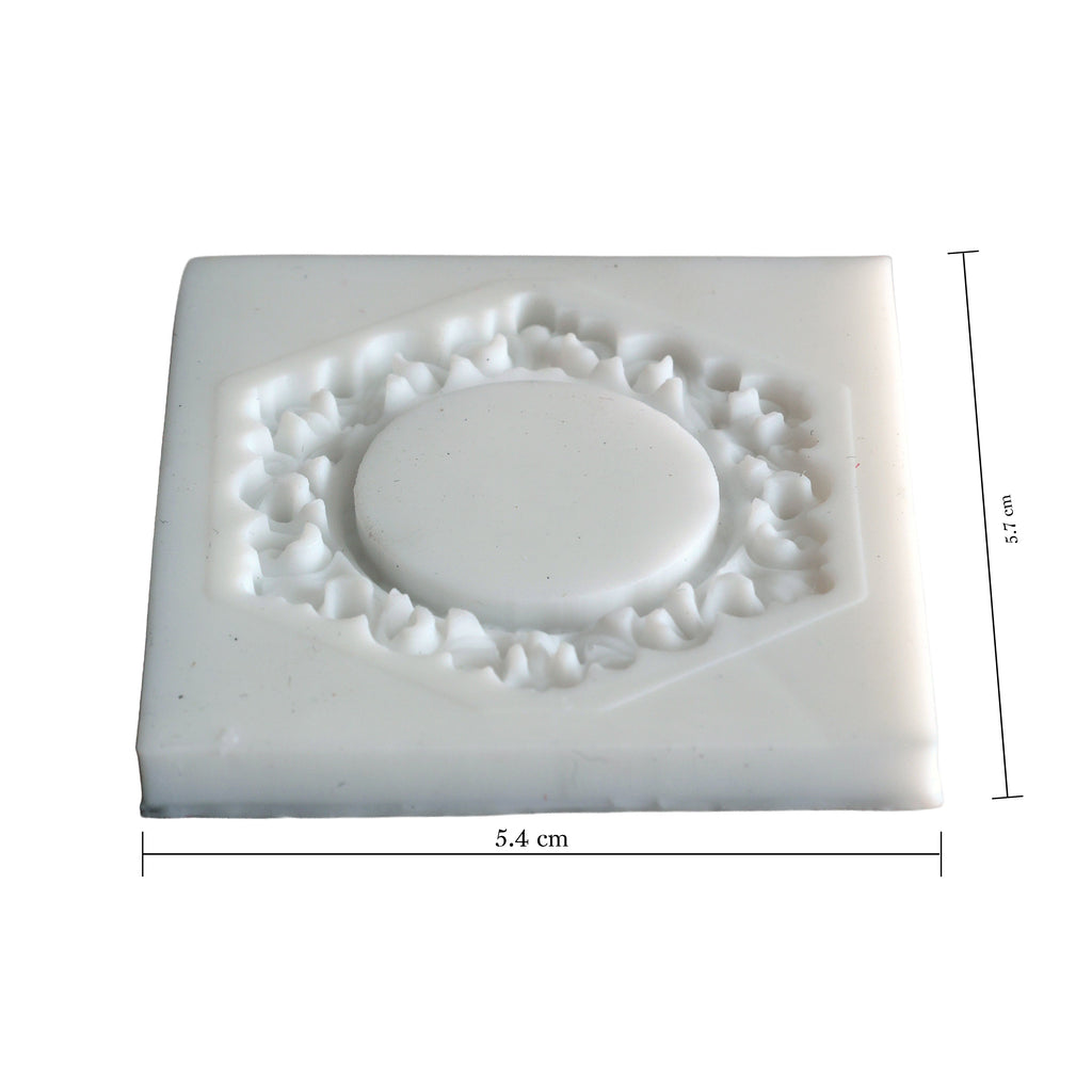 Silicone Mouldirl Rcle Frame L5.4 X W5.7Cm 1 Pc