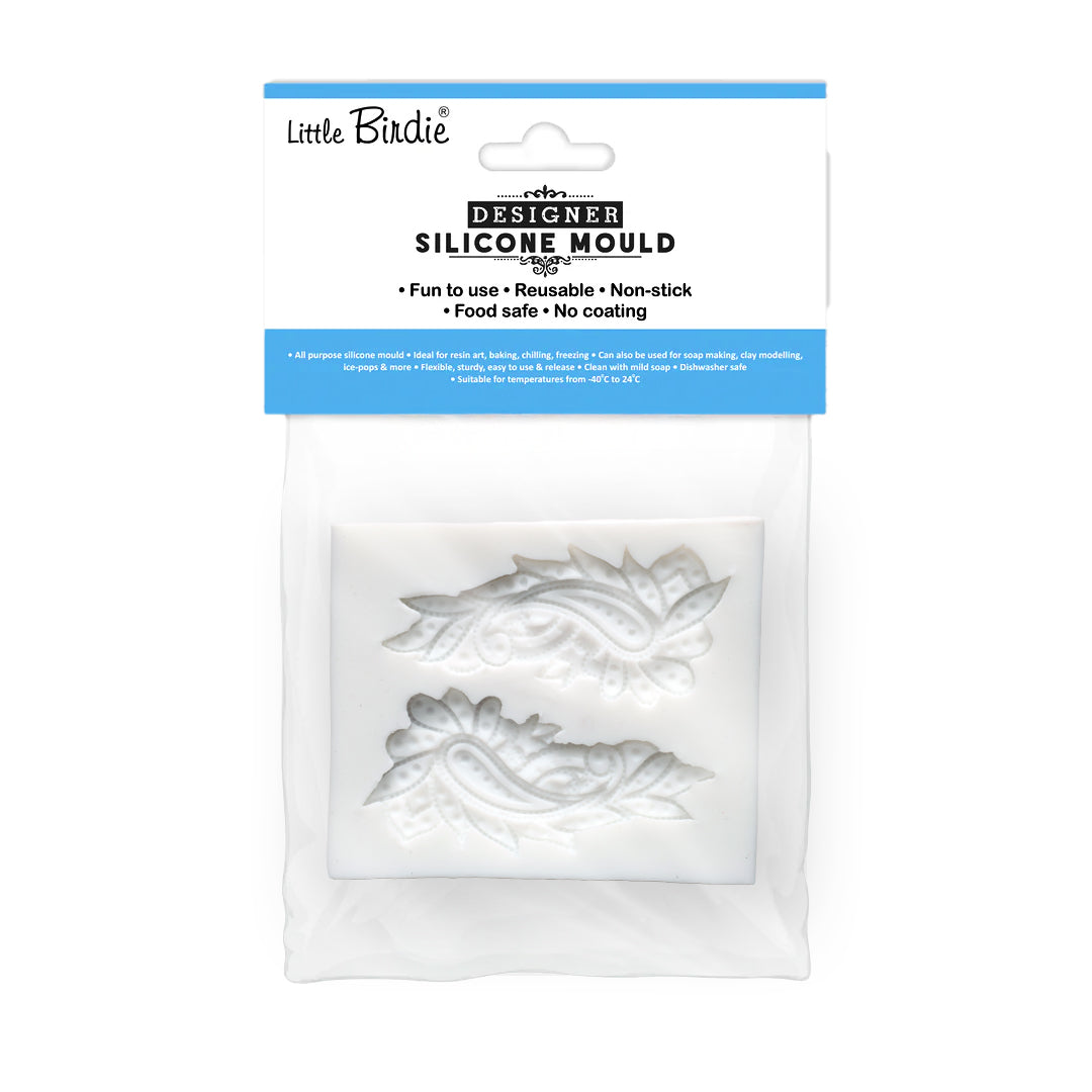 Silicone Mould Ethnic Blossom L8.5 X W10.2Cm 1 Pc