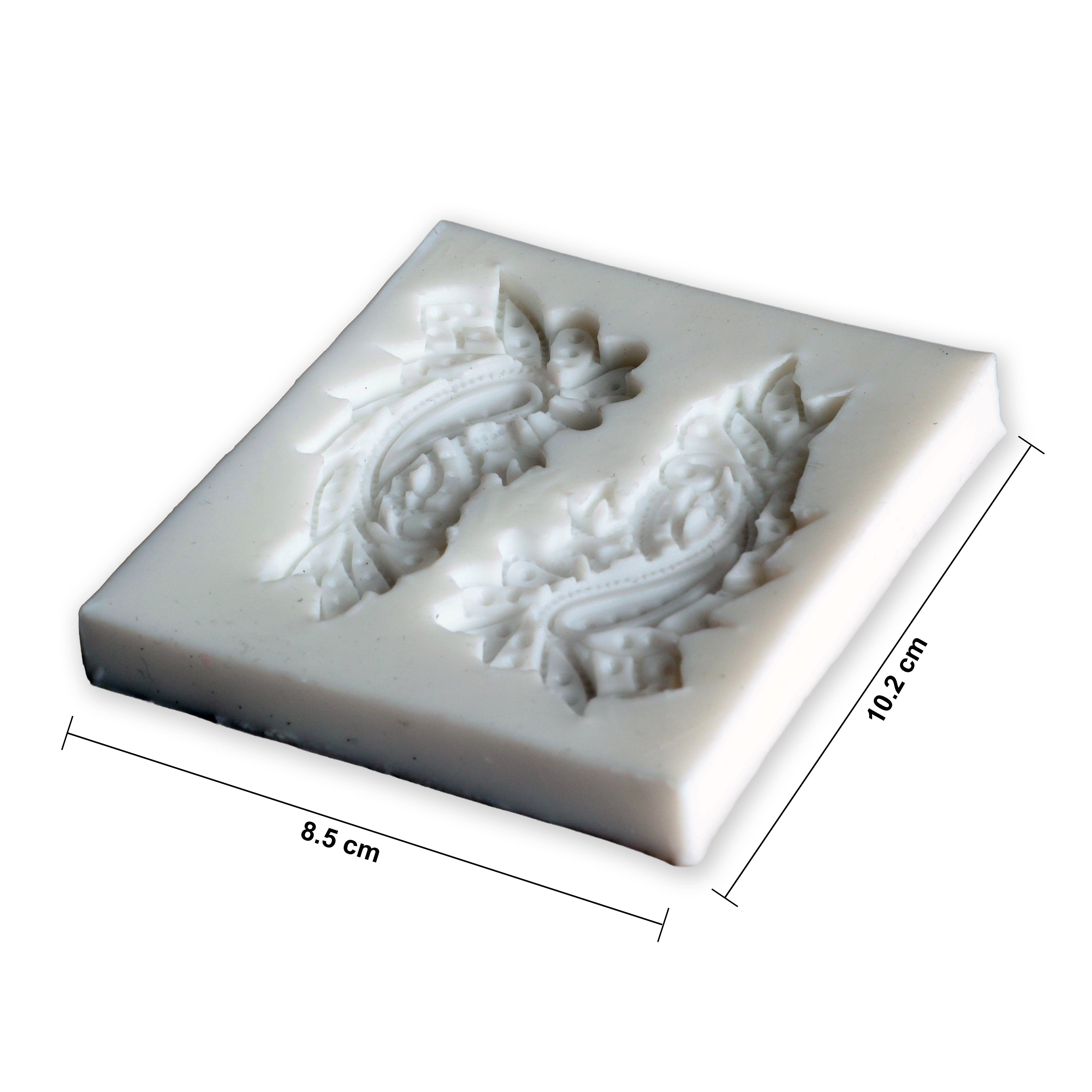 Silicone Mould Ethnic Blossom L8.5 X W10.2Cm 1 Pc