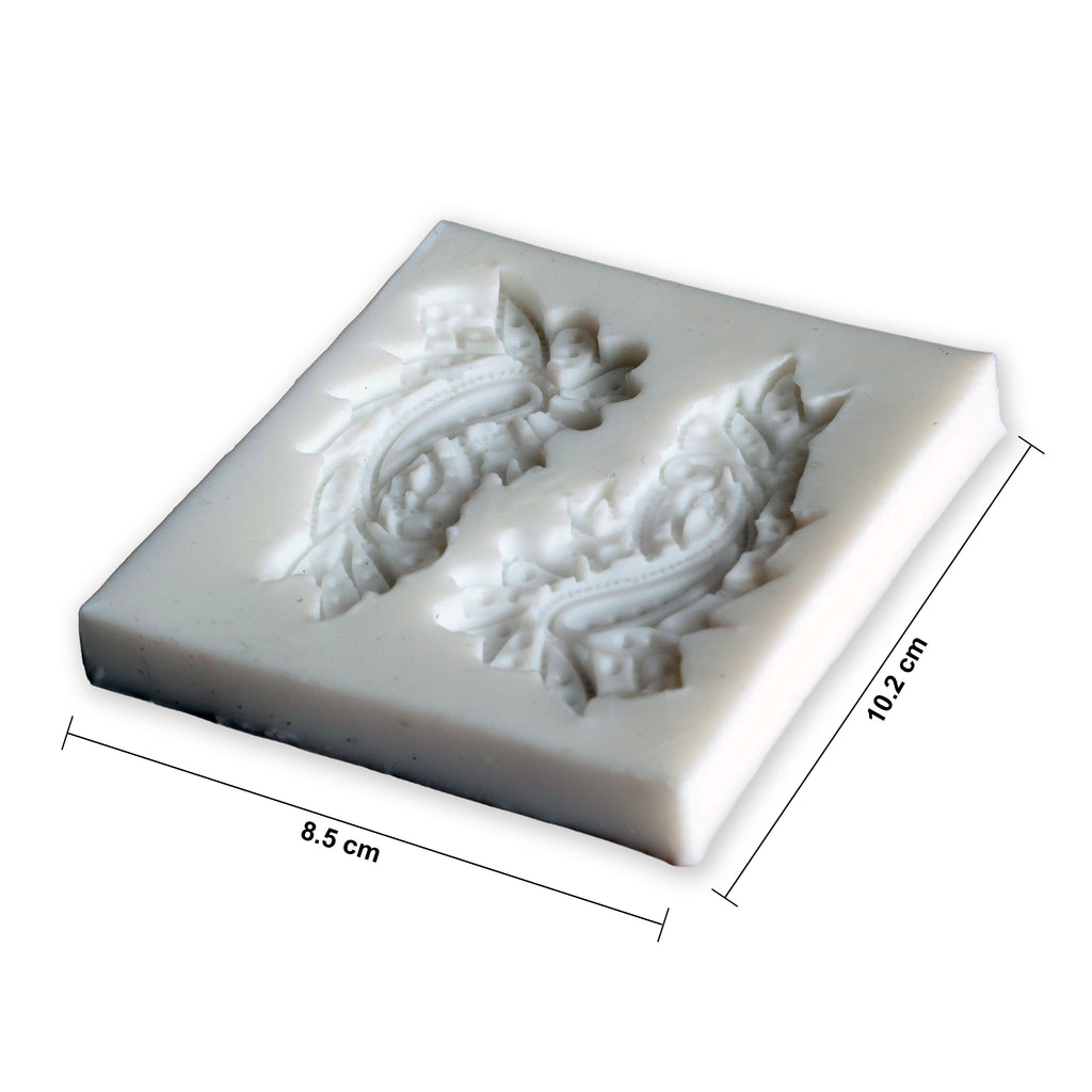 Silicone Mould Ethnic Blossom L8.5 X W10.2Cm 1 Pc
