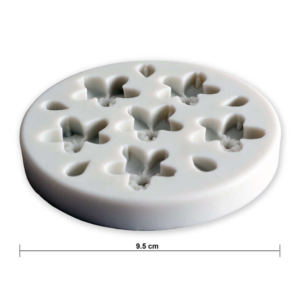 Silicone Mould Blossoms 9.5Cm Dia 1 Pc
