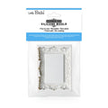 Silicone Mould Damask Rectangular Frame L7.6 X W10.3Cm 1 Pc