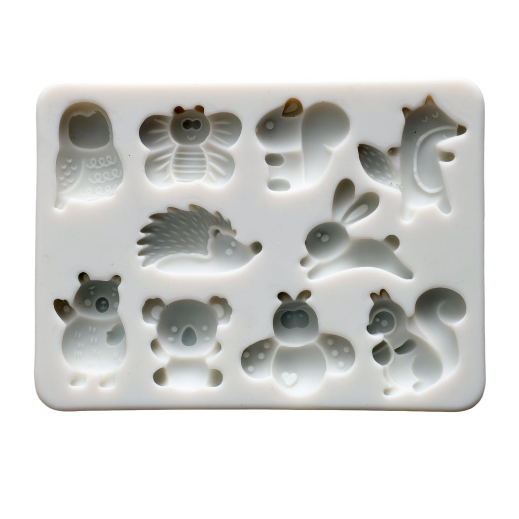 Silicone Mould Animal Collection L9.7 X W7.2Cm 1 Pc