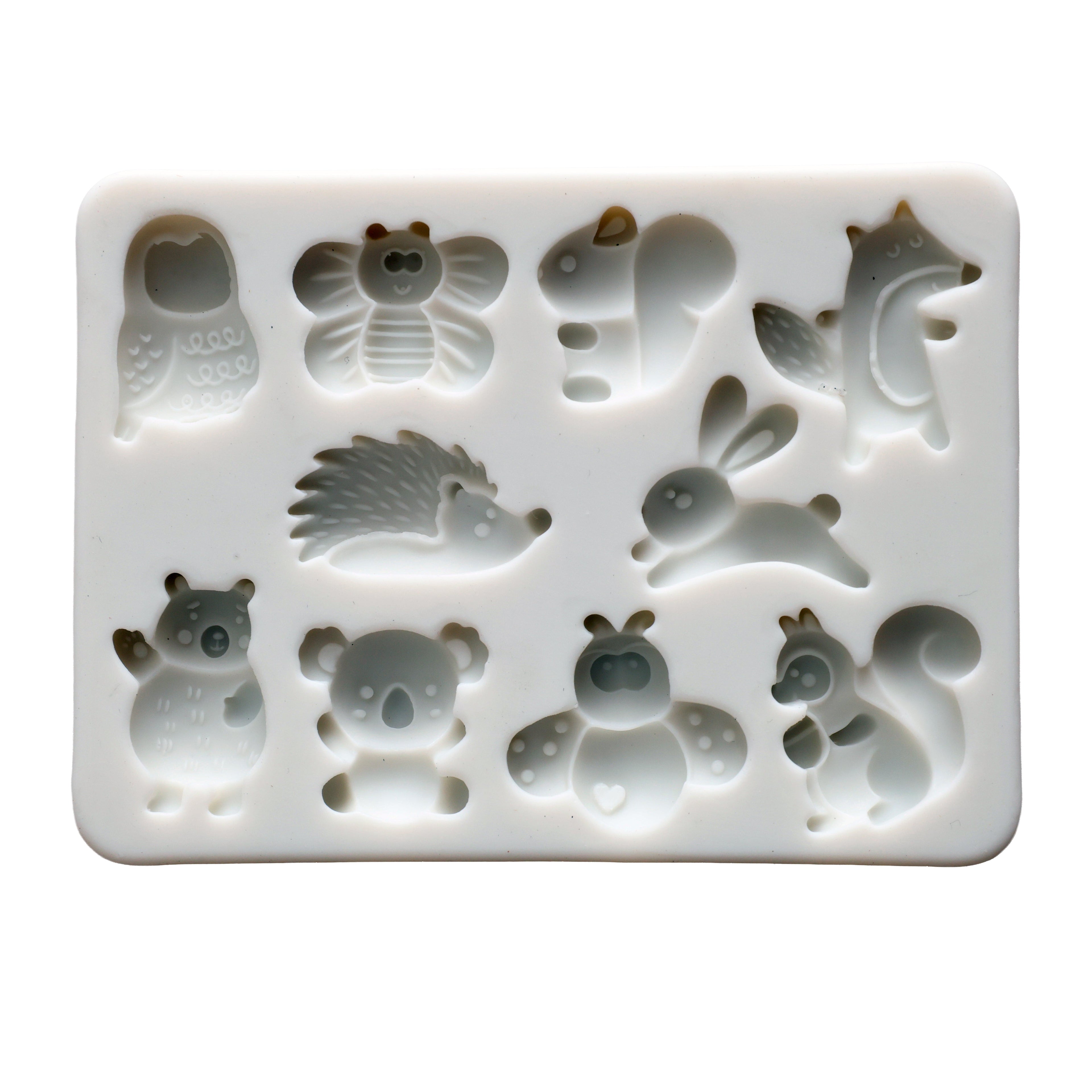 Silicone Mould Animal Collection L9.7 X W7.2Cm 1 Pc