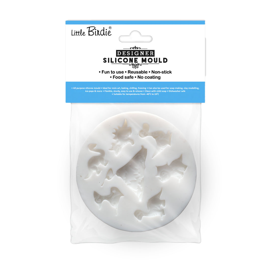 Silicone Mould Butterfly Collection L7.7Cm Dia 1 Pc