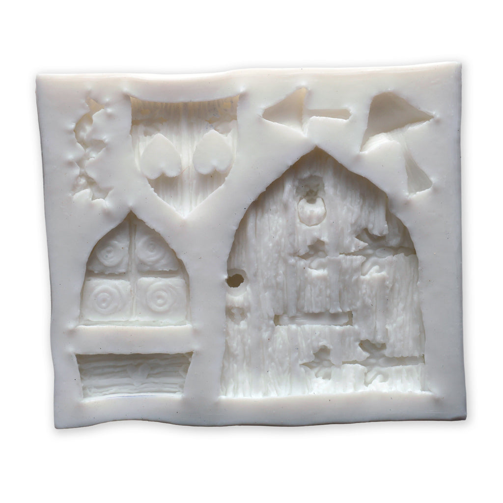 Silicone Mould Cottage Door L10 X W8.6Cm 1 Pc