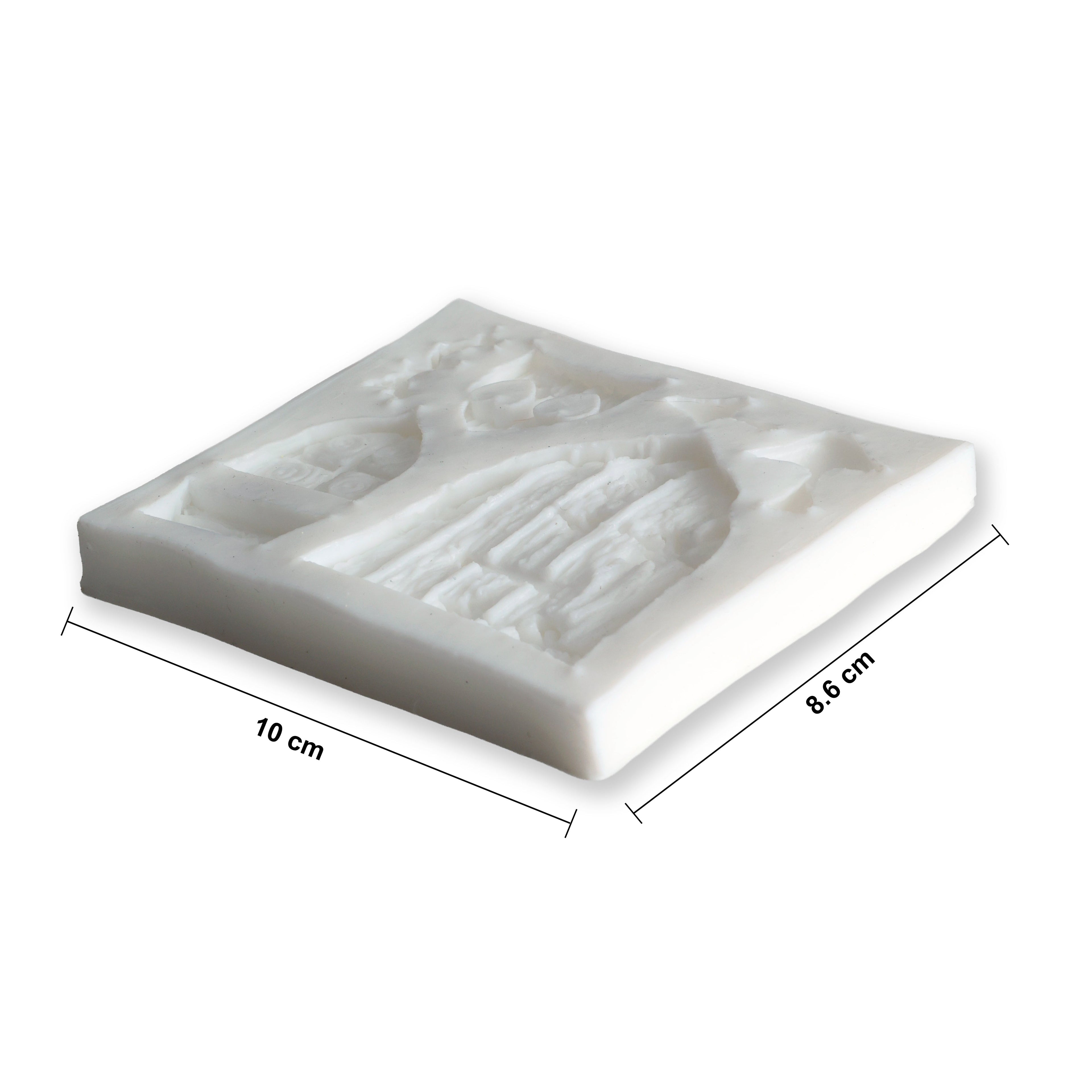 Silicone Mould Cottage Door L10 X W8.6Cm 1 Pc