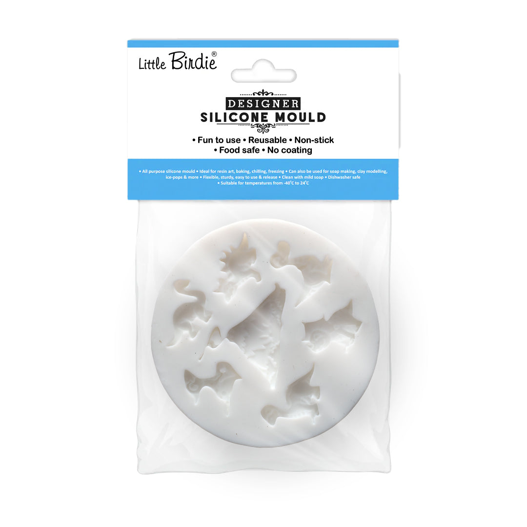 Silicone Mould Dino Mountain L7.4Cm Dia 1 Pc