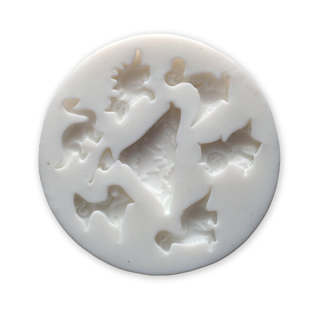 Silicone Mould Dino Mountain L7.4Cm Dia 1 Pc